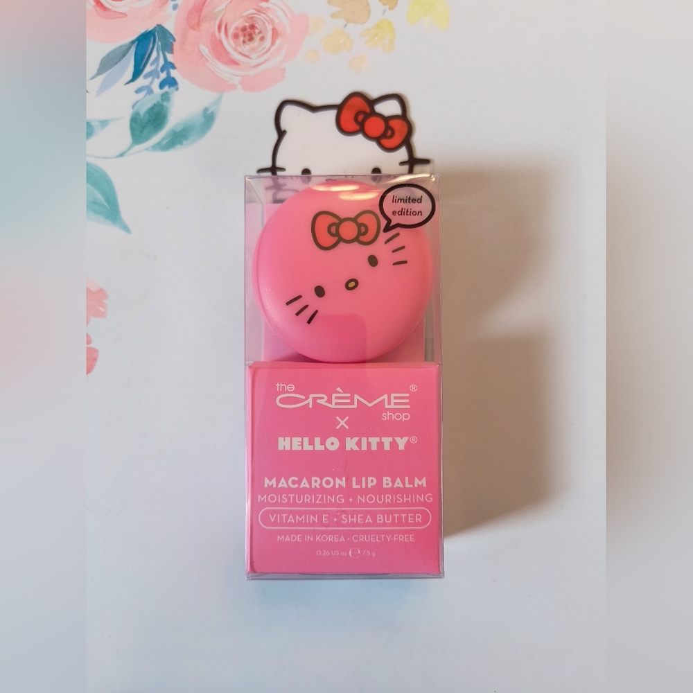 SanrioHello Kitty Moisturizing Nourishing Macaron Lip Balm In Icing On The Cake
